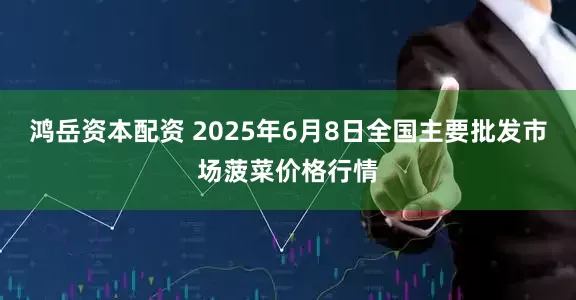 鸿岳资本配资 2025年6月8日全国主要批发市场菠菜价格行情